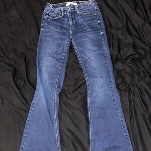 KanCan Dark Blue Flare Jeans